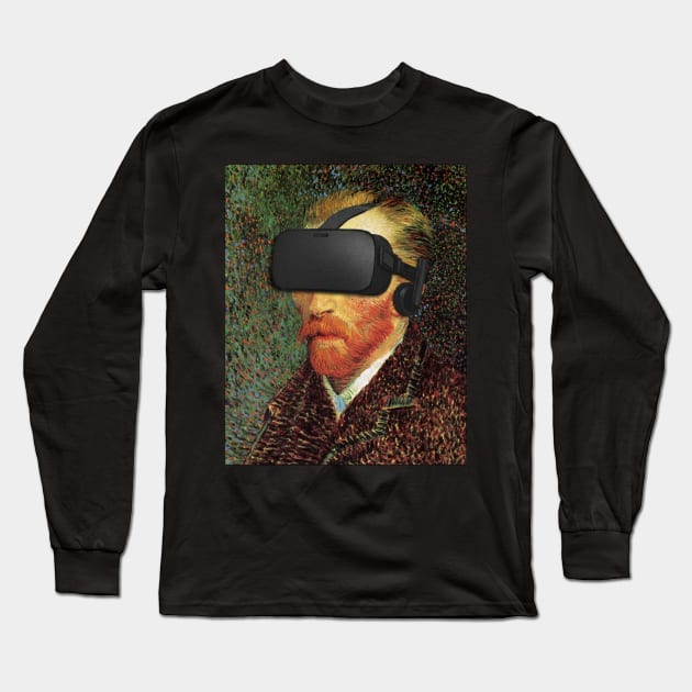 Vincent Van Gogh - VR Long Sleeve T-Shirt by phneep